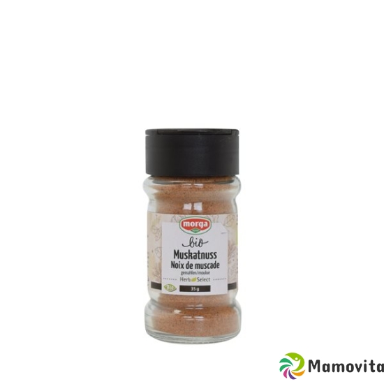 Morga Gewürz Muskatnuss Gemahlen Bio Glas 35g buy online