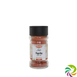 Morga Gewürz Paprika Scharf Gemahlen Bio Glas 35