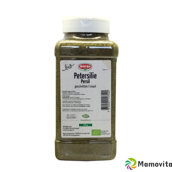 Morga Gewürz Petersilie Geschnitten Bio Dose 175g buy online