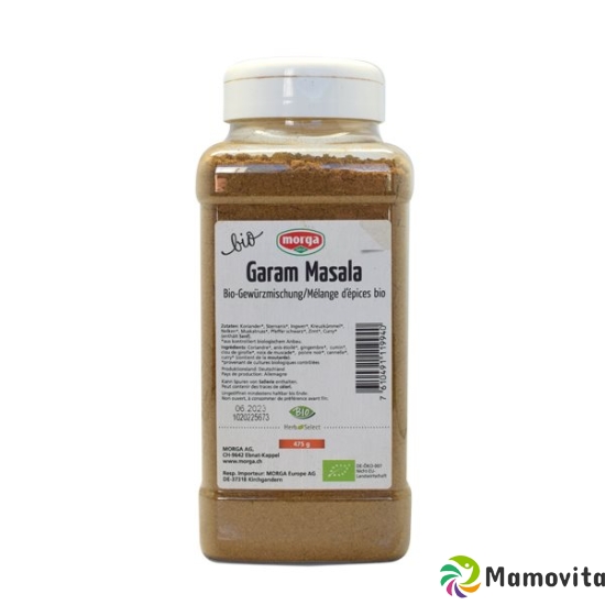 Morga Gewürz Garam Masala Bio Dose 475g buy online