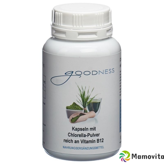 Goodness Chlorella Pulv Vit B12 Kapseln 600mg 90 Stück buy online