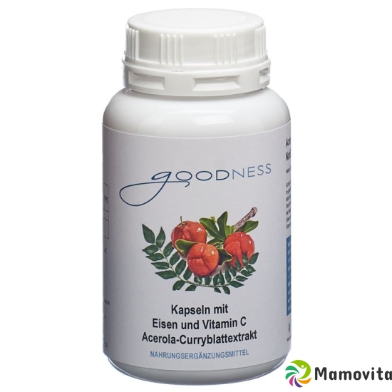 Goodness Eisen mit Vitamin C Kapseln 600mg 90 Stück buy online