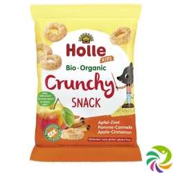 Holle Bio-Crunchy Snack Apfel Zimt (neu) 25g