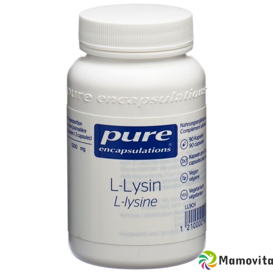 Pure L-lysin Kapseln Neu Dose 90 Stück buy online