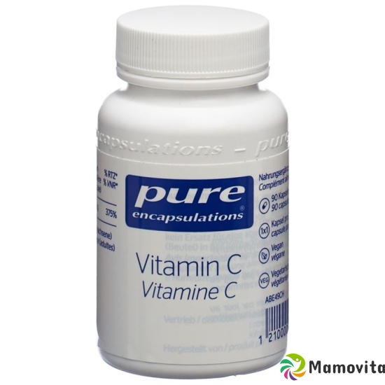 Pure Vitamin C Kapseln Neu Dose 90 Stück buy online