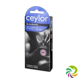 Ceylor blueribbon condoms with reservoir 3 pieces