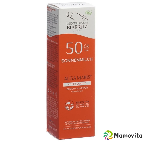 Biarritz Sonnenmilch LSF 50 ohne Parfum Dispenser 100ml buy online