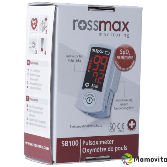 Rossmax Pulse Oximeter Sb100 buy online