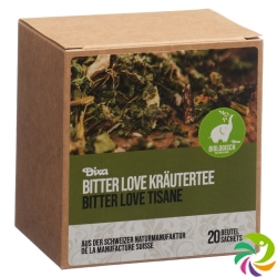 Dixa Bitter Love Tee Bio Py Beutel Box 20 Stück