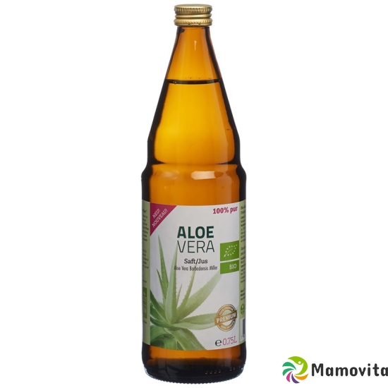 Aloe Vera Juice Organic 100% Pure Premium lt Glasfl 0.75 buy online