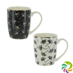 Herboristeria Mug Gingko Black & White