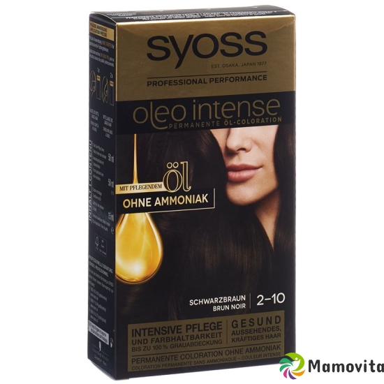 Syoss Oleo Intense 2-10 Black Brown buy online