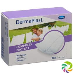 Dermaplast Compress Protect 7.5x10cm 15 Pieces