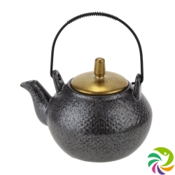 Herboristeria Teapot 700ml Ceylon Black/gold