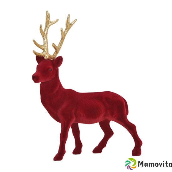 Herboristeria decorative figure 39cm deer red-gold buy online