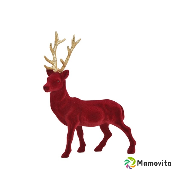 Herboristeria decorative figure 30cm deer red-gold buy online