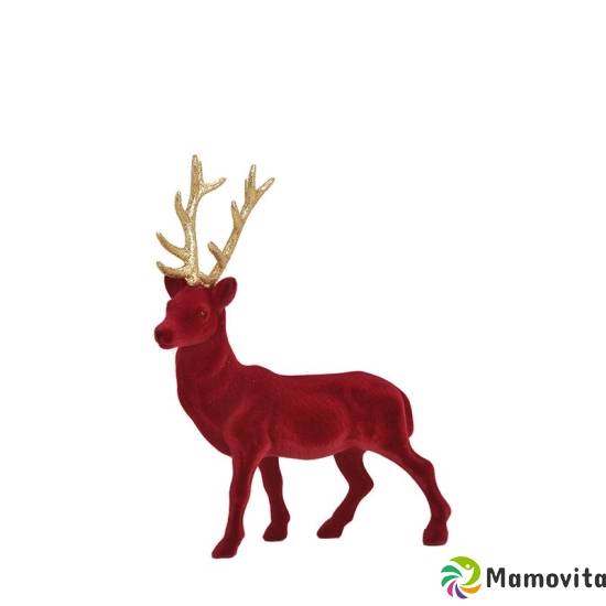 Herboristeria decorative figure 21cm deer red-gold buy online