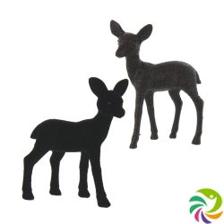 Herboristeria decorative figure deer black