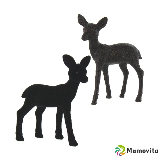 Herboristeria decorative figure deer black buy online