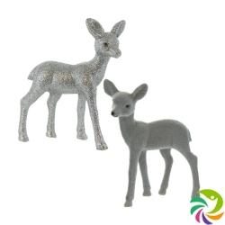 Herboristeria decorative figure deer silver