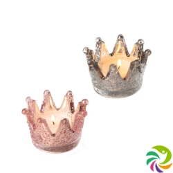 Herboristeria Lantern Crown Small Silver/rose