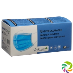 Vasano Universalmaske 3-sch D/f/i Latexfrei 50 Stück