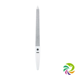 Pfeilring sapphire shaped nail file 16cm white