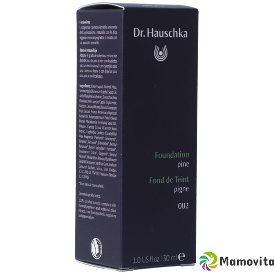 Dr. Hauschka Foundation 002 Pine Tube 30ml buy online