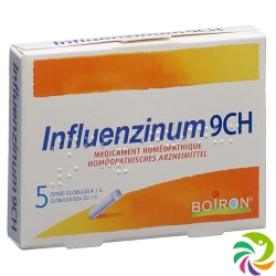 Boiron Influenzinum Globuli C 9 2020/2021 5x 1 Dos