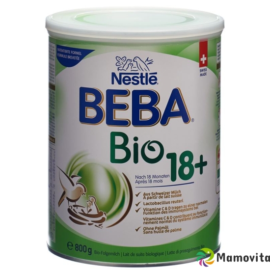 Beba Bio 18+ Nach 18 Monaten Dose 800g buy online