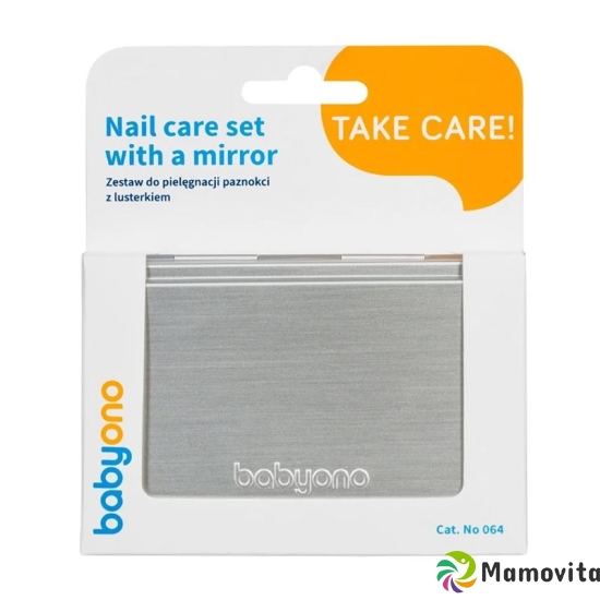 Babyono nail care set with mirror buy online