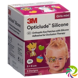 3M Opticlude Sil Augenv 5x6cm Mini Girl (n) 50 Stück