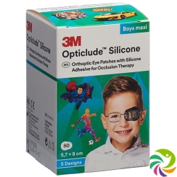 3M Opticlude Sil Augenv 5.7x8cm Maxi Bo (n) 50 Stück