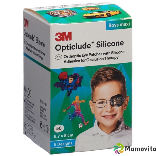 3M Opticlude Sil Augenv 5.7x8cm Maxi Bo (n) 50 Stück buy online