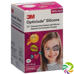 3M Opticlude Sil Augenv 5.7x8cm Maxi Gi (n) 50 Stück