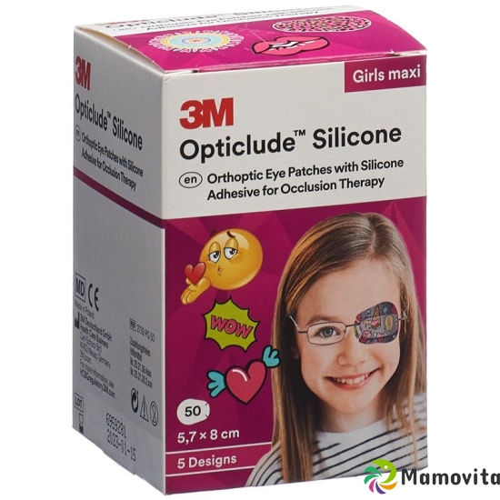 3M Opticlude Sil Augenv 5.7x8cm Maxi Gi (n) 50 Stück buy online