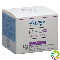 La Mer Med+ Anti-Stress Nachtcreme Rei ohne Parfüm 50ml