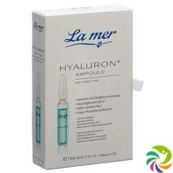 La Mer Hyaluron + Ampoule ohne Parfum 7 Ampullen 2ml