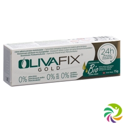 Olivafix Gold Zahnprothesenhaftcreme Tube 75g