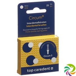 Top Caredent Circum 3 Int Bürsten Grau 25 Stück