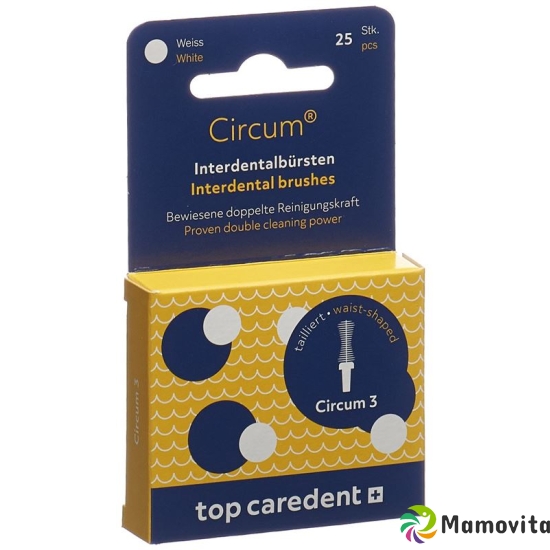 Top Caredent Circum 3 Int Bürsten Grau 25 Stück buy online