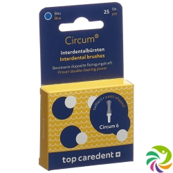 Top Caredent Circum 6 Int Bruesten Grau 25 Stück