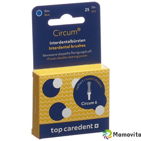 Top Caredent Circum 6 Int Bruesten Grau 25 Stück buy online