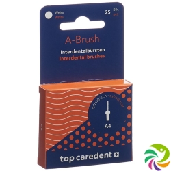 Top Caredent A-brush 4 Idbh-w Weiss 25 Stück