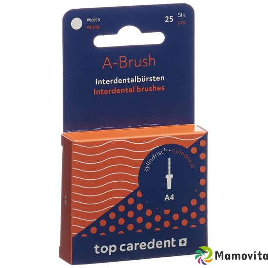 Top Caredent A-brush 4 Idbh-w Weiss 25 Stück buy online