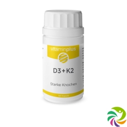 Vitaminplus D3+k2 Kapseln Dose 120 Stück