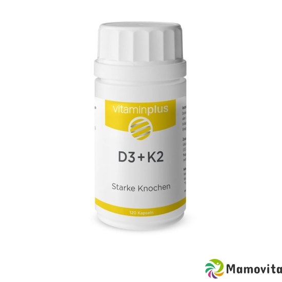 Vitaminplus D3+k2 Kapseln Dose 120 Stück buy online