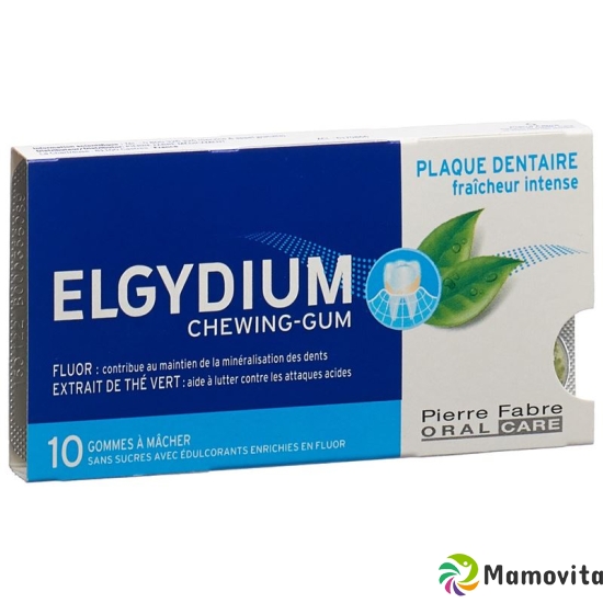 Elgydium Anti-Plaque Zahnpflege-Kaugummi 10 Stück buy online