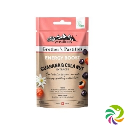 Swissherbs Grether's Energy Boost pastilles without sugar 45g