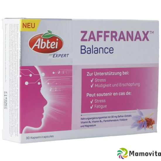 Abtei Zaffranax Balance Kapseln 30 Stück buy online